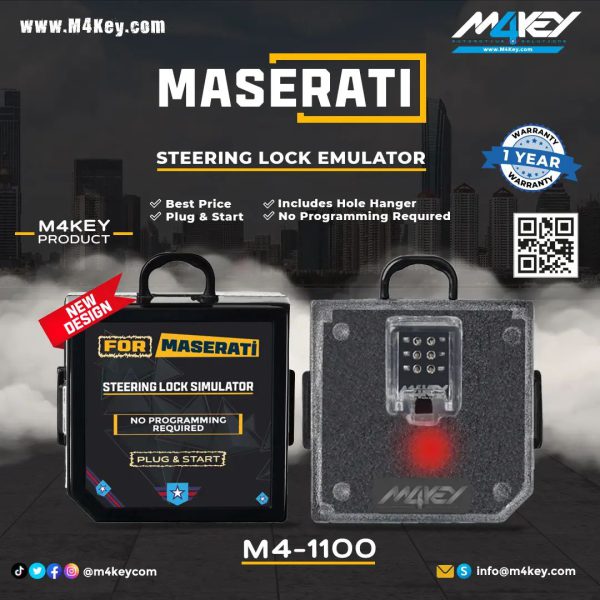 For Maserati Steering Column Lock Emulator Simulator