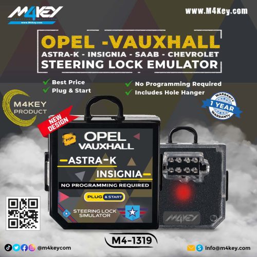 For Opel Saab Vauxhall Chevrolet Steering Lock Emulator